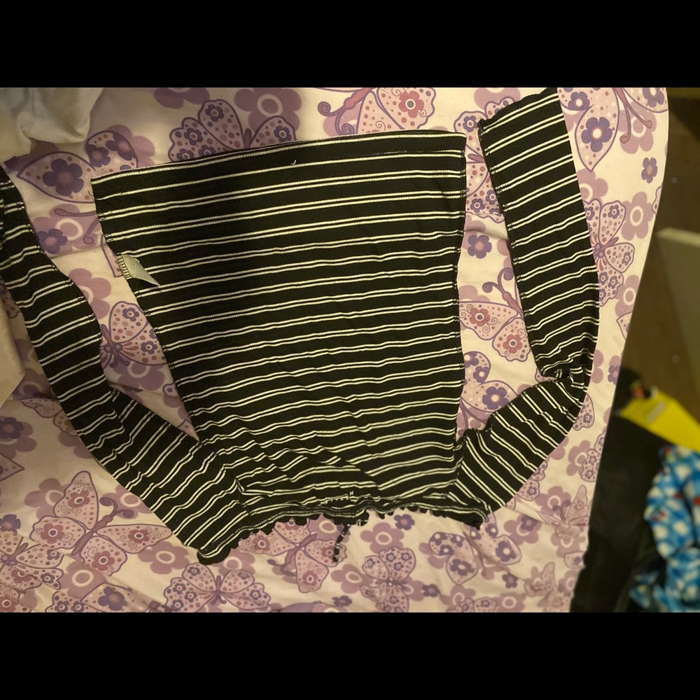 Off the shoulder shirt